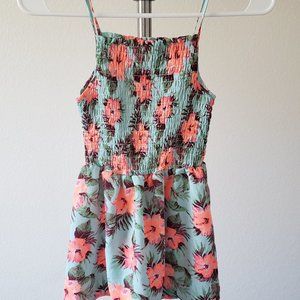 Small Floral Spaghetti Strap Top from NoBo